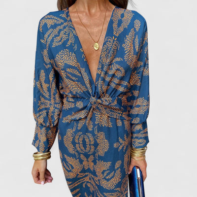 Vestido Midi Cruzado Demetria™