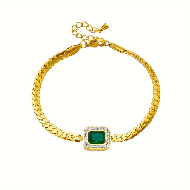Pulsera Moderna Dorada Orielle™