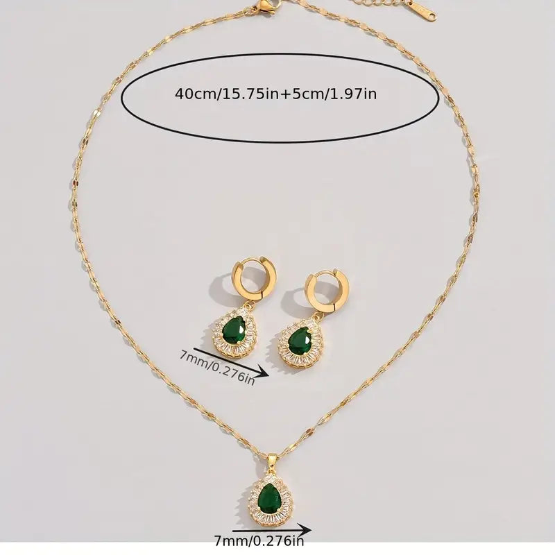 Set Joyería Mujer Rheya™ Dorado