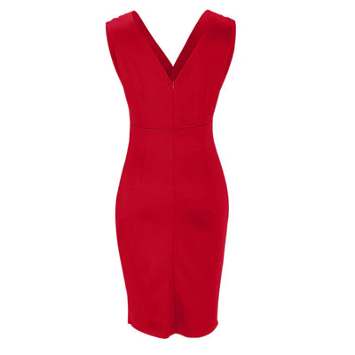 Dominga™ Vestido Ajustado con Abertura