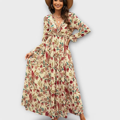 Vestido Floral Largo Antonia™