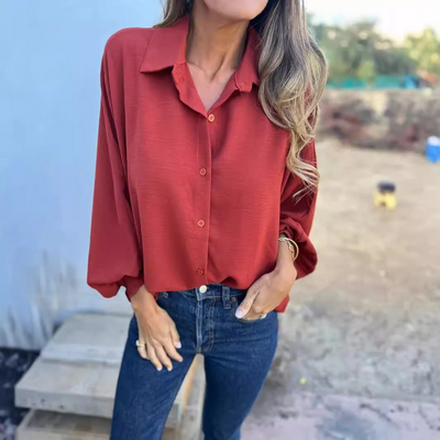 Antonia™ Blusa Oversize Elegante