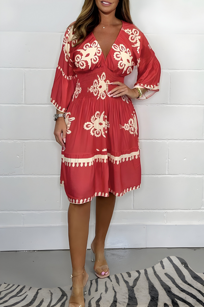 Vestido Lisa™ Corte a la Rodilla Favorecedor