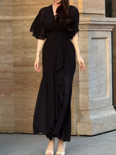 Constanza™ Vestido Retro Escote V