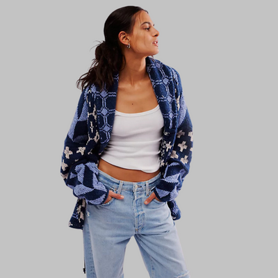 Rayén™ Cárdigan Oversize Cuello