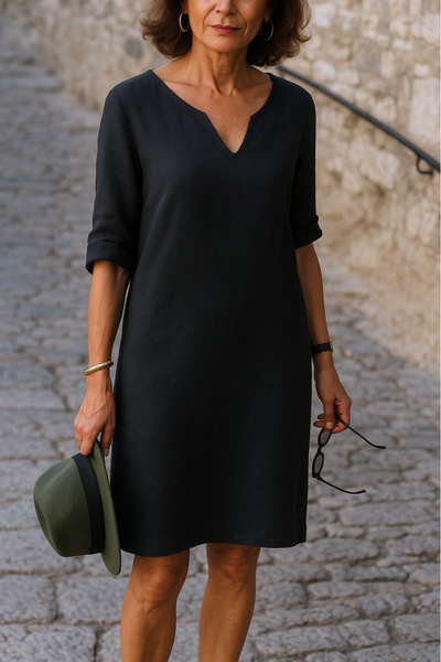 Myrthe™ Vestido Midi Escote en V Mujer