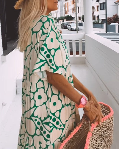 Valentina™ Vestido Suelto con Escote en V