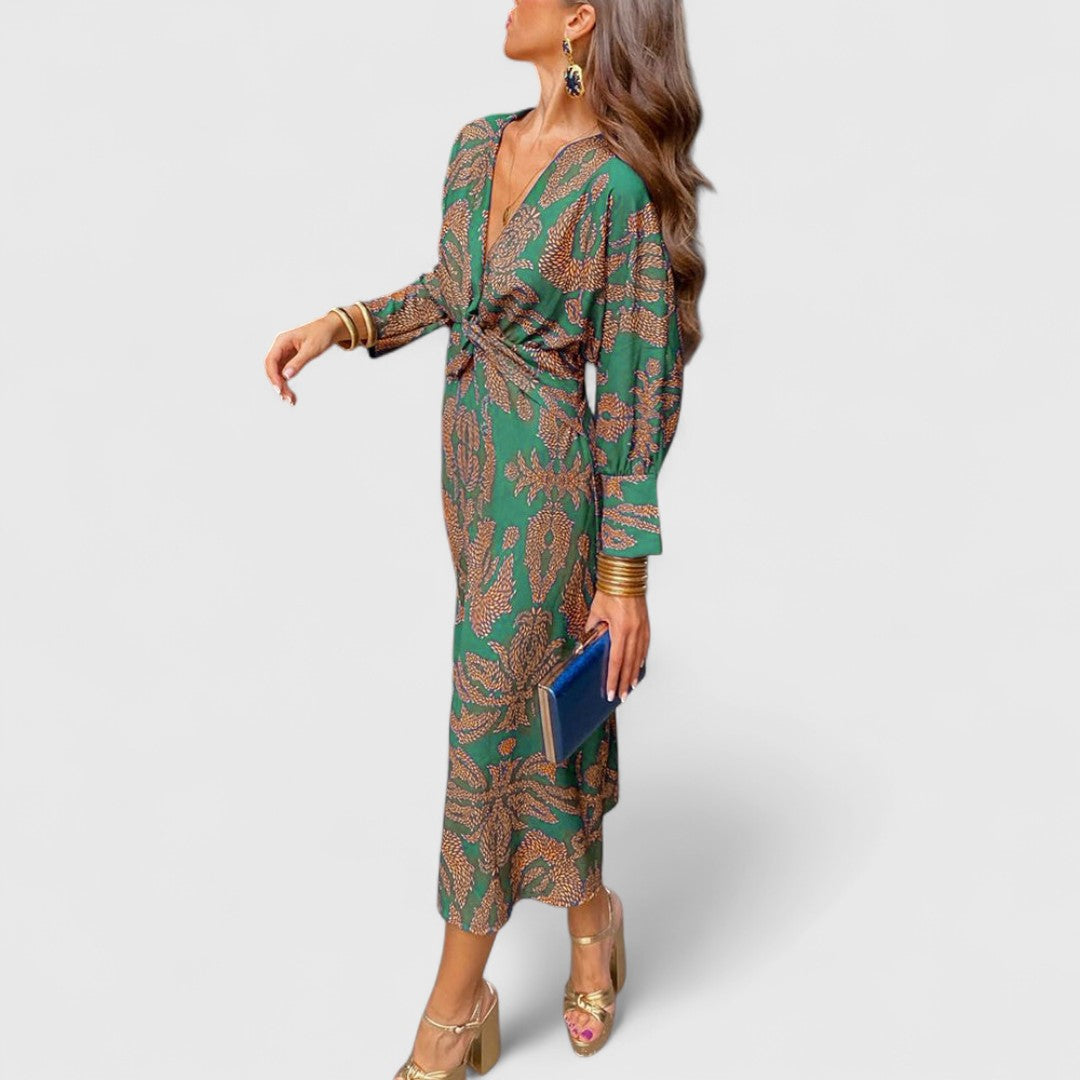 Vestido Midi Cruzado Demetria™