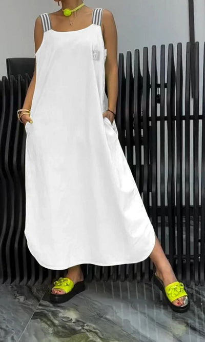Vestido Tirantes a Rayas Luna™