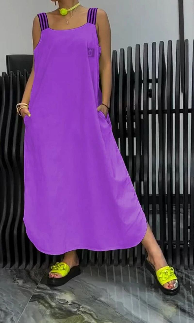 Vestido Tirantes a Rayas Luna™