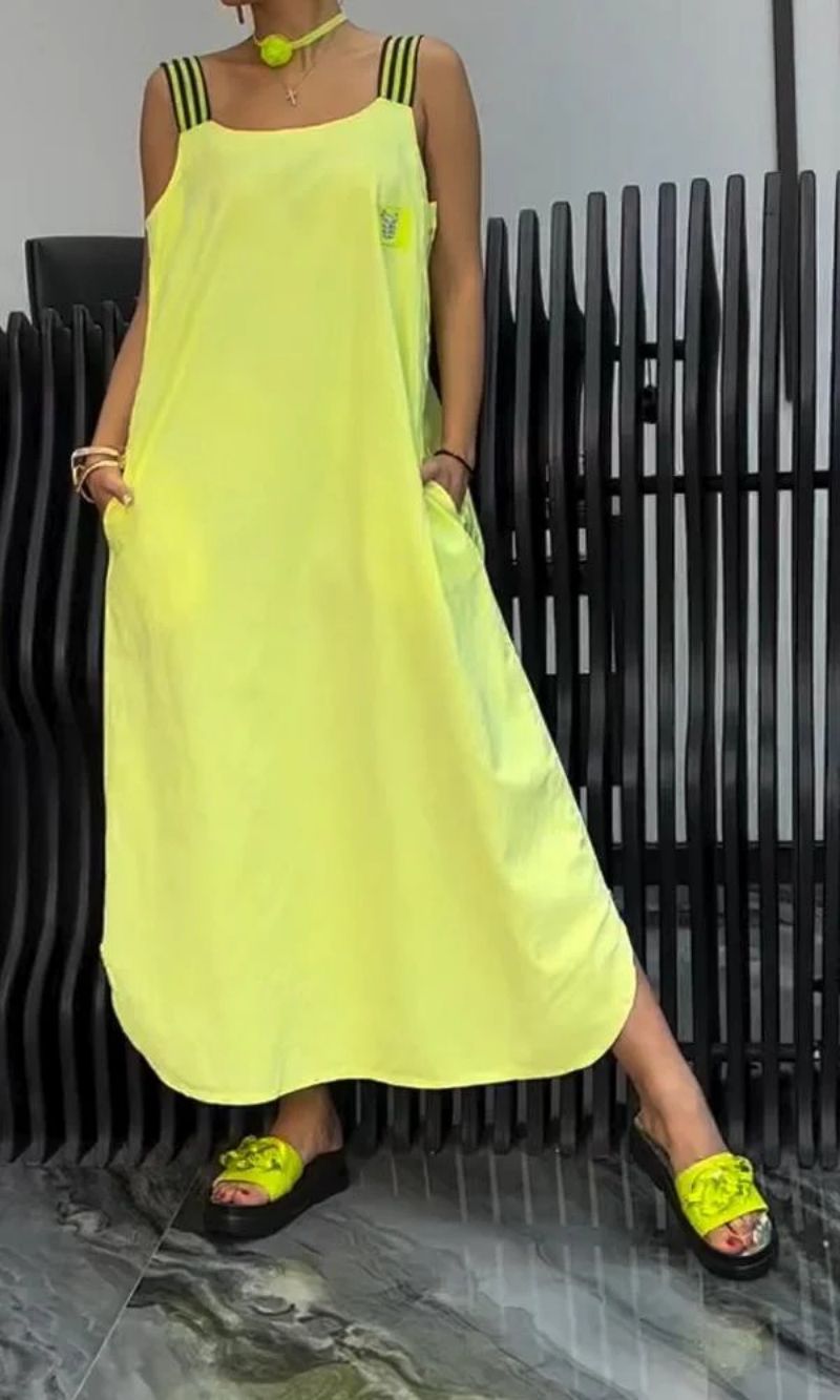 Vestido Tirantes a Rayas Luna™