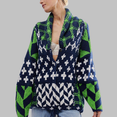Rayén™ Cárdigan Oversize Cuello