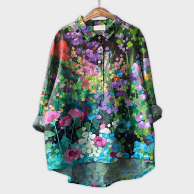 Blusa Floral Artesanal Teresa™