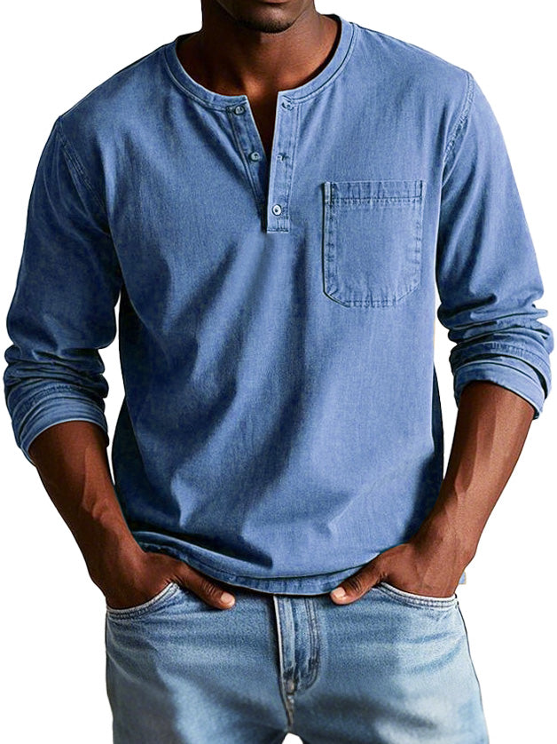 Leandro™ Camisa Vaquera Hombre