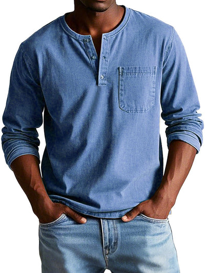 Leandro™ Camisa Vaquera Hombre