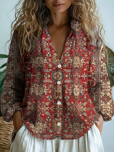 Blusa Bohemia Estampado Paisley Luna™