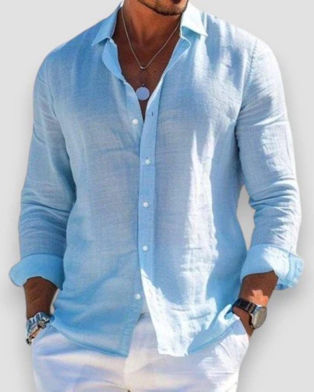 Andrés™ Camisa Hombre Verano