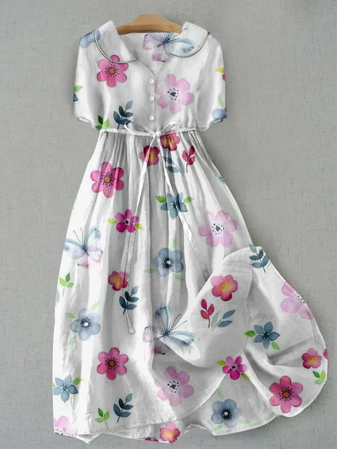 Macarena™ Vestido Floral con Lazo