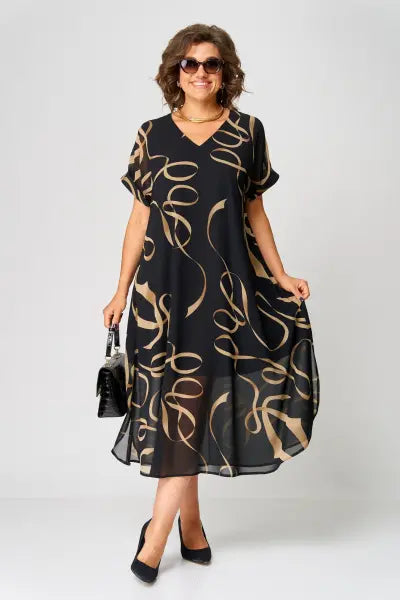 Anouk™ Vestido Midi Relajado Mujer