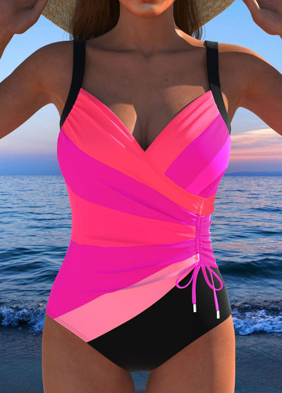 Traje de Baño Cruzado Estampado Valeria™