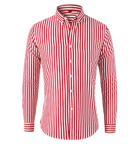 Sebastián™ Camisa Rayada Hombre Verano 