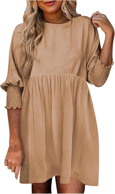 Rayén™ Vestido Fruncido de Verano