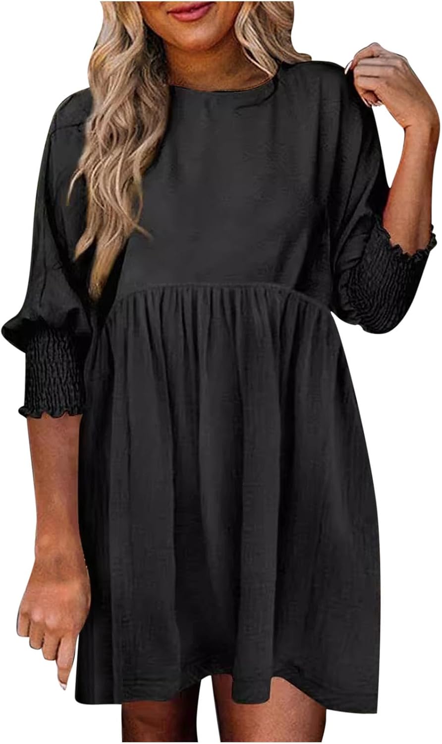 Rayén™ Vestido Fruncido de Verano