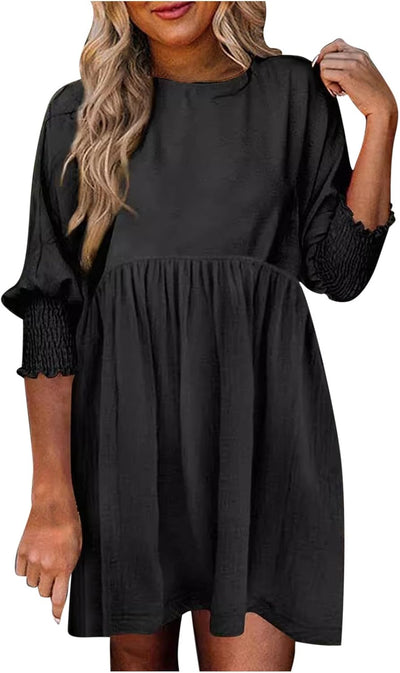 Rayén™ Vestido Fruncido de Verano