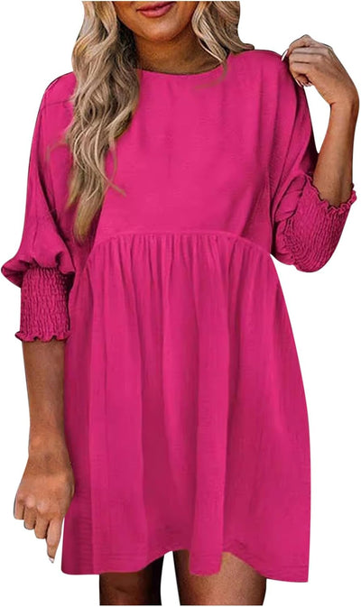 Rayén™ Vestido Fruncido de Verano