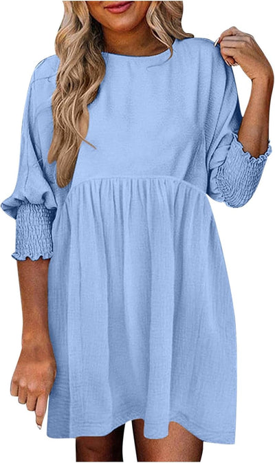 Rayén™ Vestido Fruncido de Verano