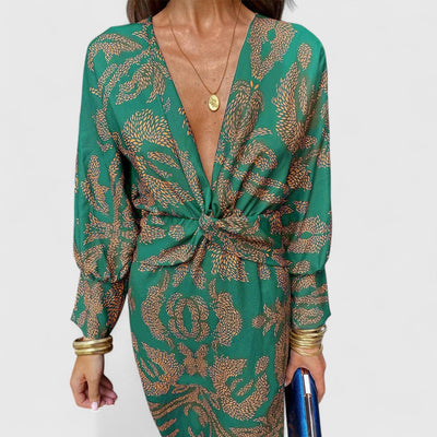Vestido Midi Cruzado Demetria™