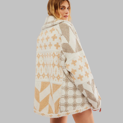 Rayén™ Cárdigan Oversize Cuello
