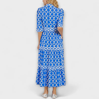 Vestido Midi Estampado Cadena Soledad™