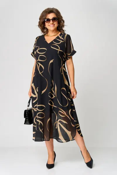 Anouk™ Vestido Midi Relajado Mujer