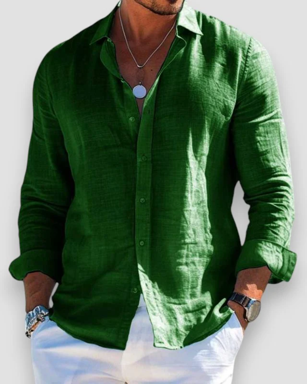 Andrés™ Camisa Hombre Verano