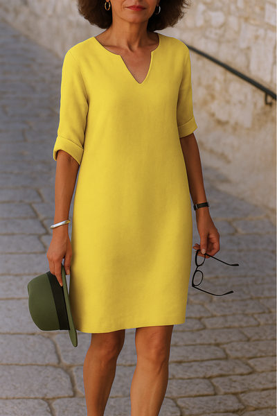 Myrthe™ Vestido Midi Escote en V Mujer
