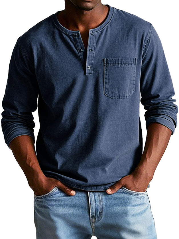 Leandro™ Camisa Vaquera Hombre