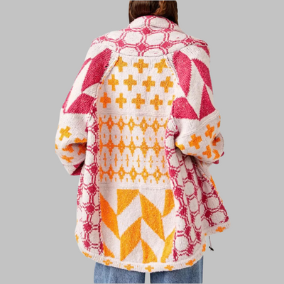Rayén™ Cárdigan Oversize Cuello
