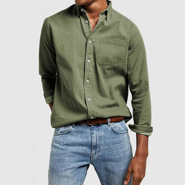 Andrés™ Camisa Casual Hombre