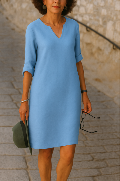 Myrthe™ Vestido Midi Escote en V Mujer