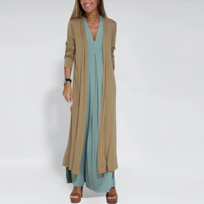 Vestido de Primavera Elegante + Cardigan Gratis Fernanda™