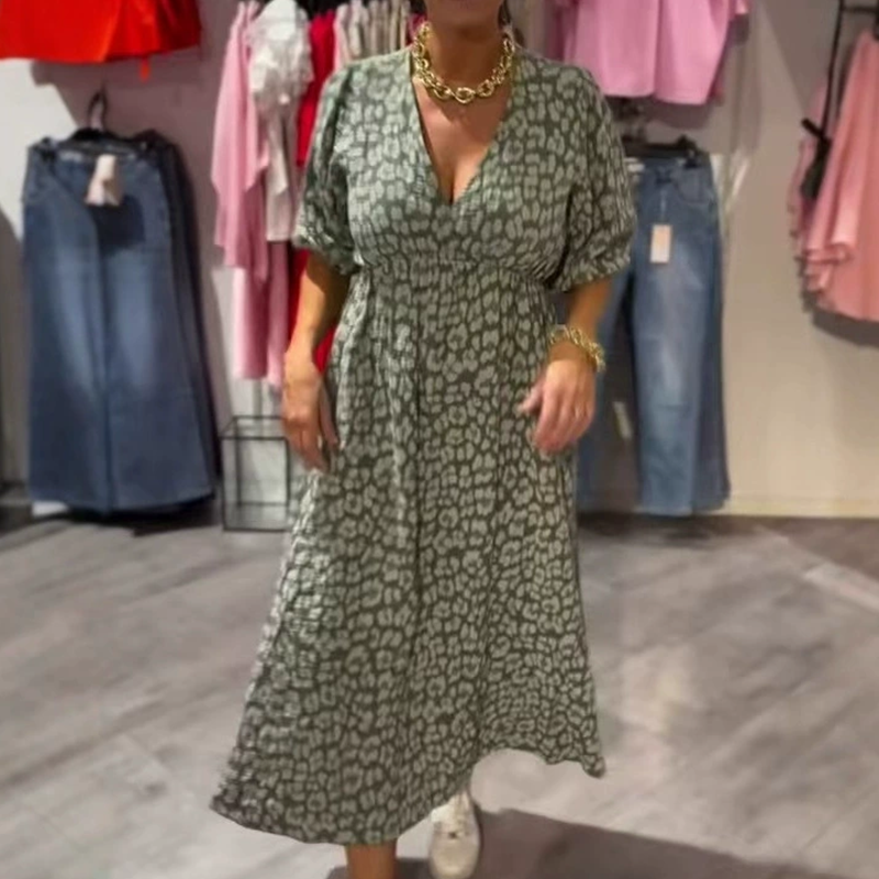 Marisol™ Vestido con Escote en V