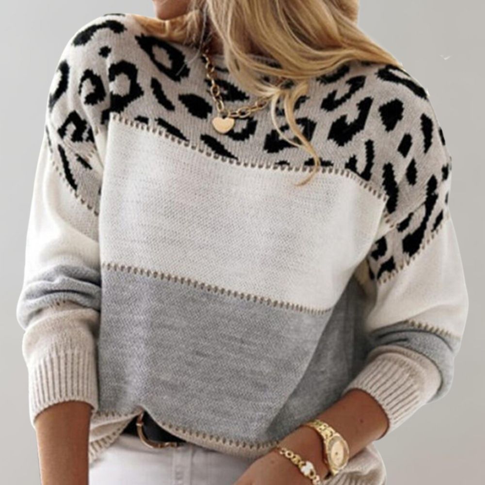 Renata™ Suéter Leopardo