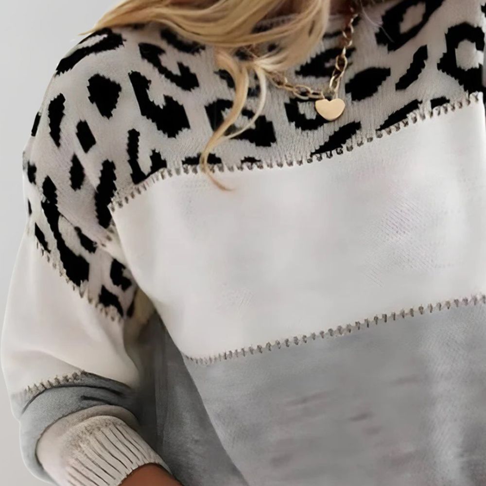 Renata™ Suéter Leopardo