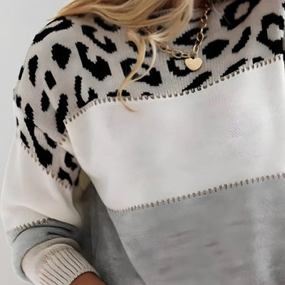 Renata™ Suéter Leopardo