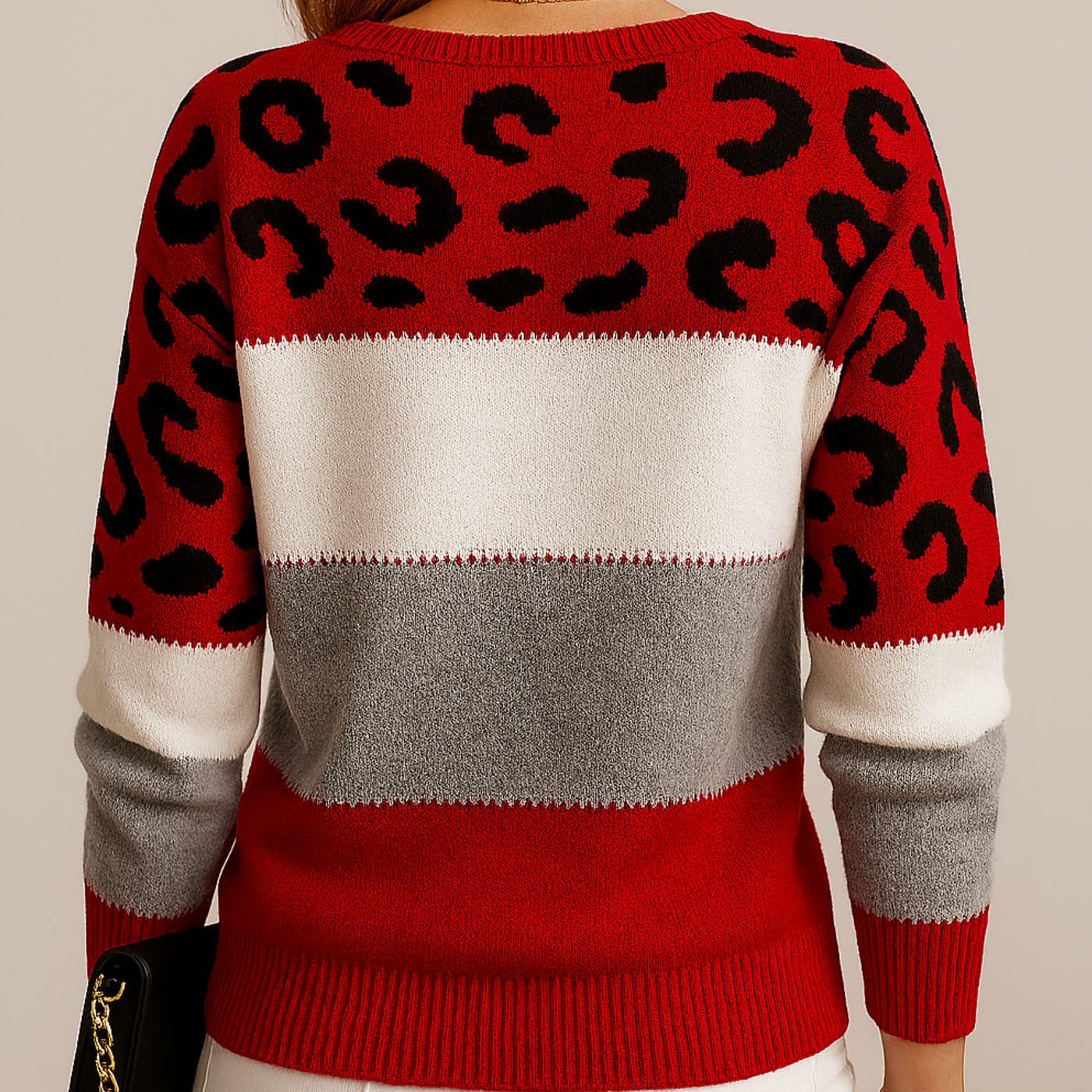 Renata™ Suéter Leopardo