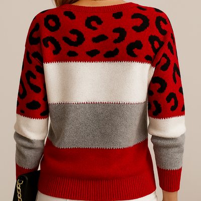 Renata™ Suéter Leopardo