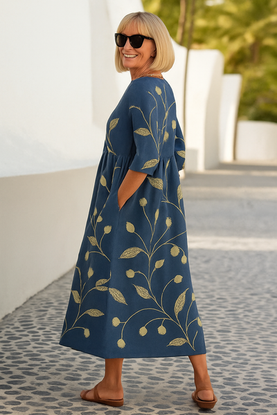 Vestido Midi Relajado Sofía™