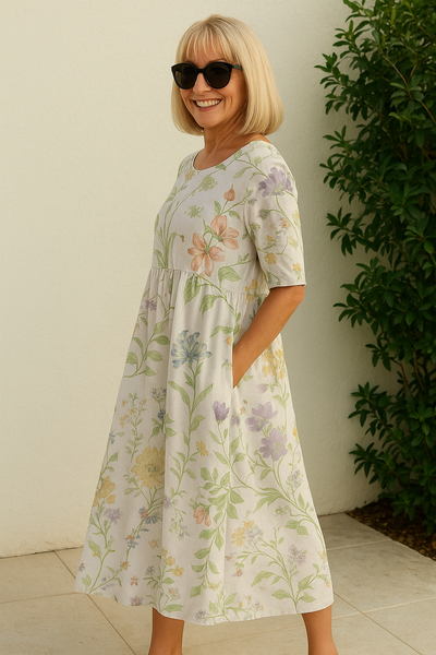 Vestido Midi Relajado Sofía™