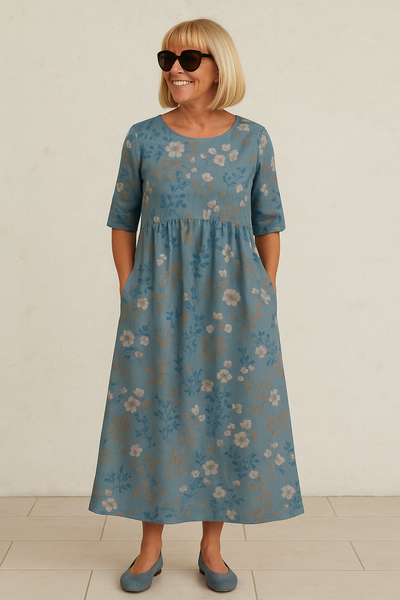 Vestido Midi Relajado Sofía™